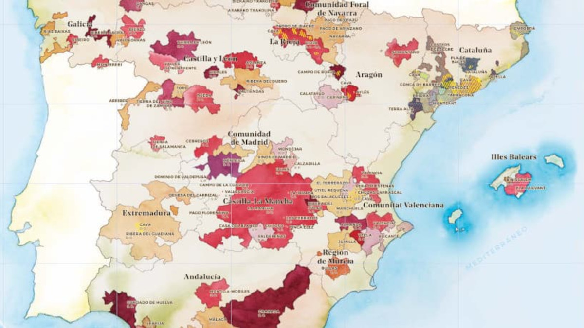 Diferentes protecciones del vino español